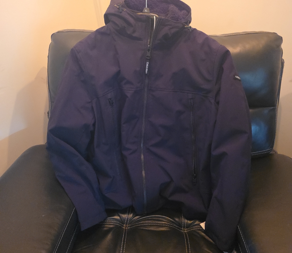 Calvin Klein Men's Deep Blue Performance Jacket